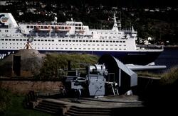 Kanon på Oscarsborg.