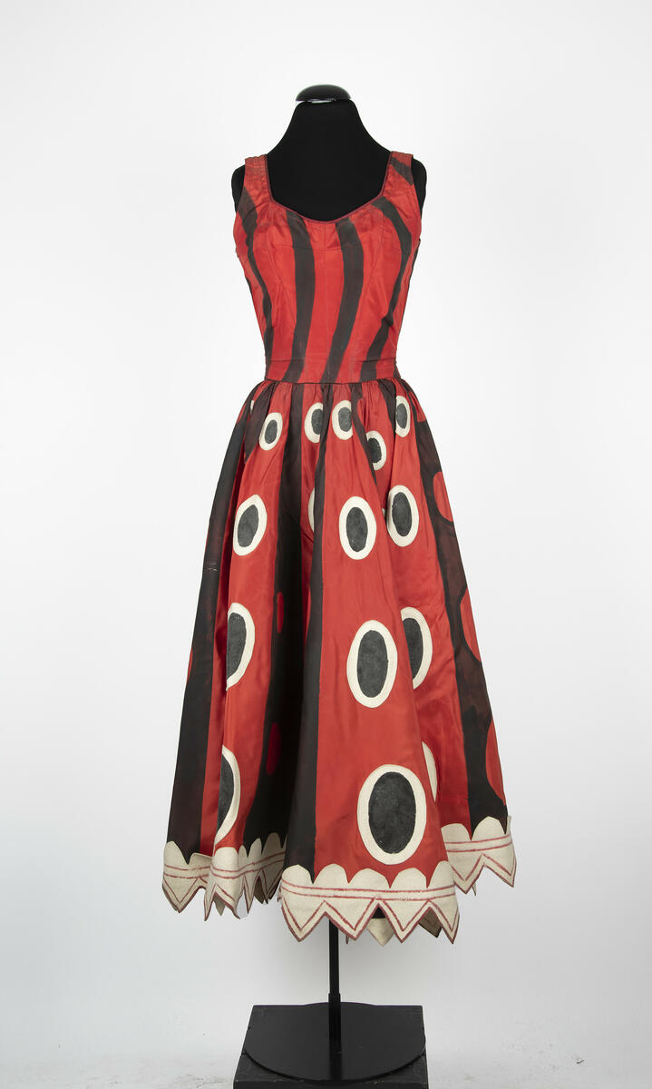 Kjol använd i uppsättningen "Den trekantiga hatten".