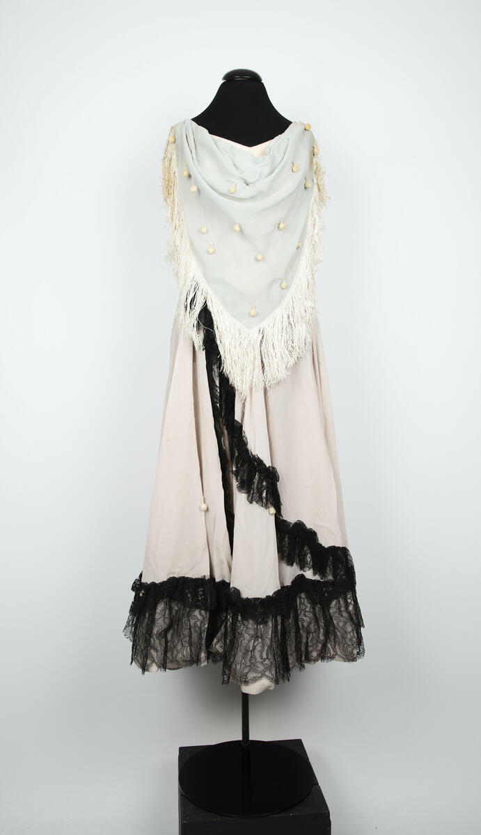 Kjol använd i uppsättningen "Den trekantiga hatten".