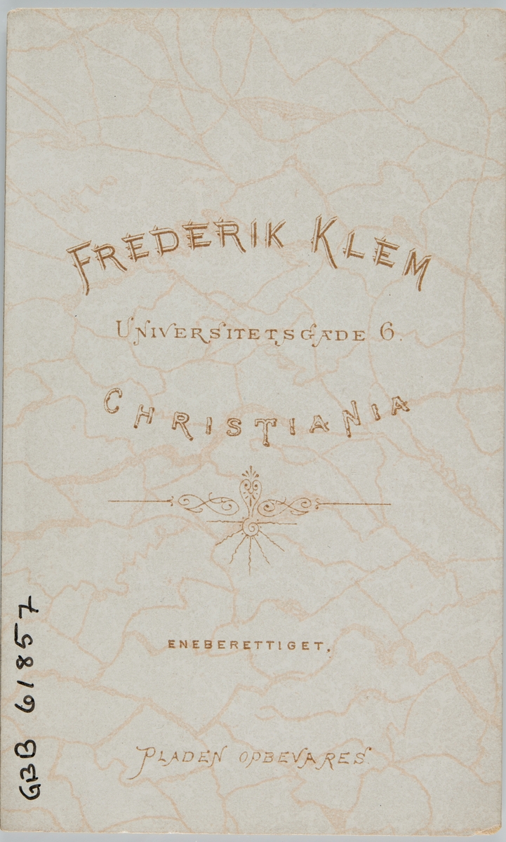Portrett av mann.