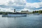 Ångtrafiken 200 år. Tur till Drottningholm ombord på M22 2018.