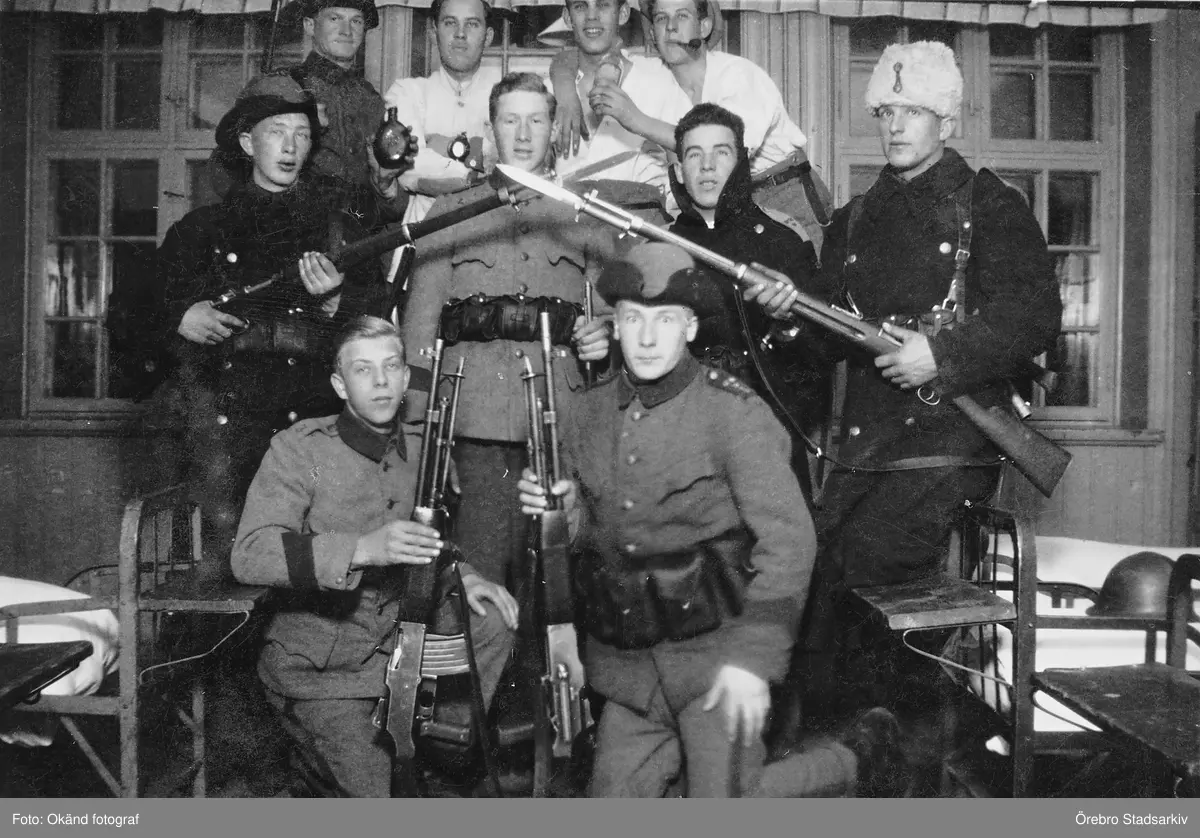 Militärer vid I 3
