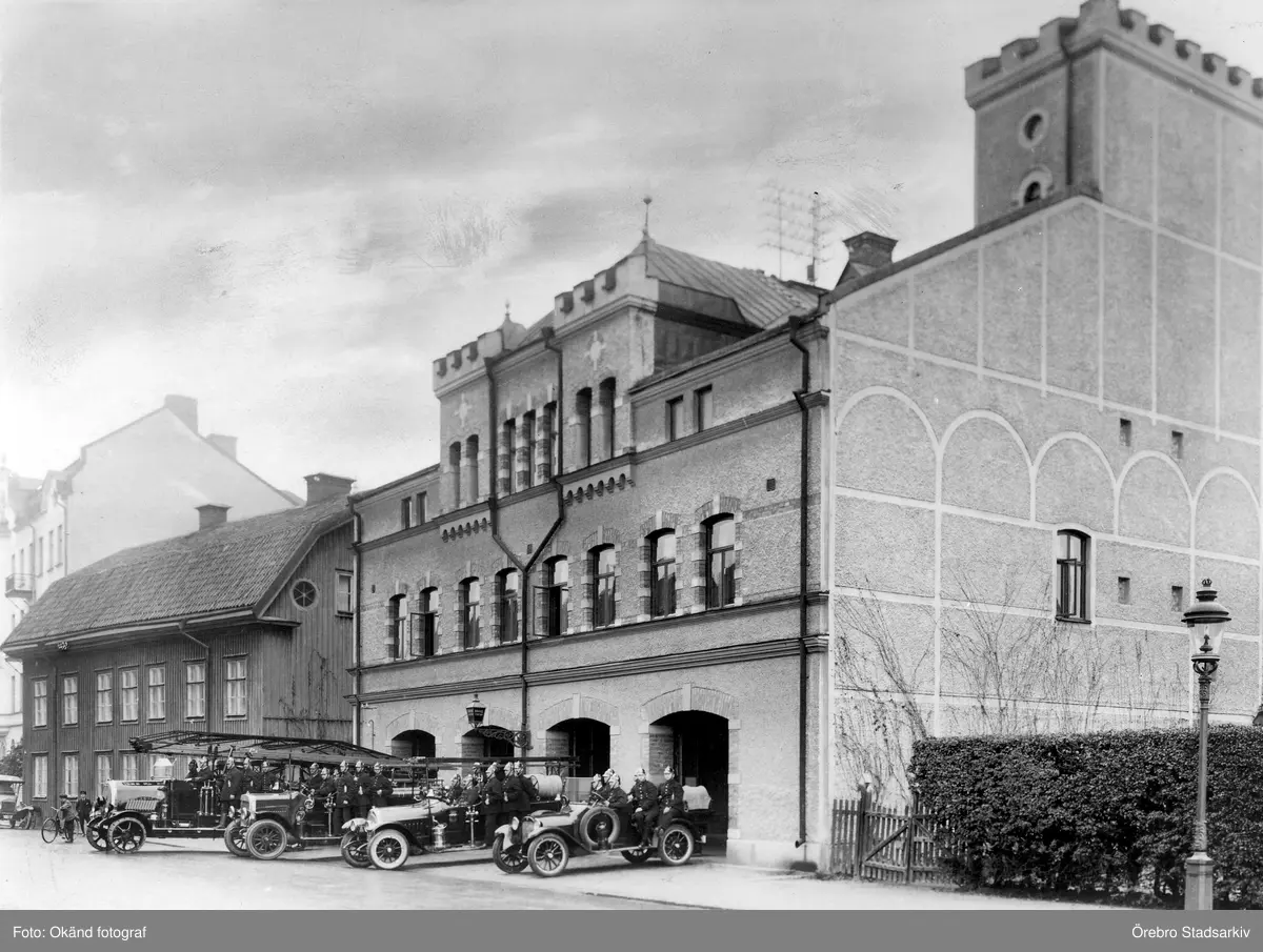 Brandkårens fordonspark