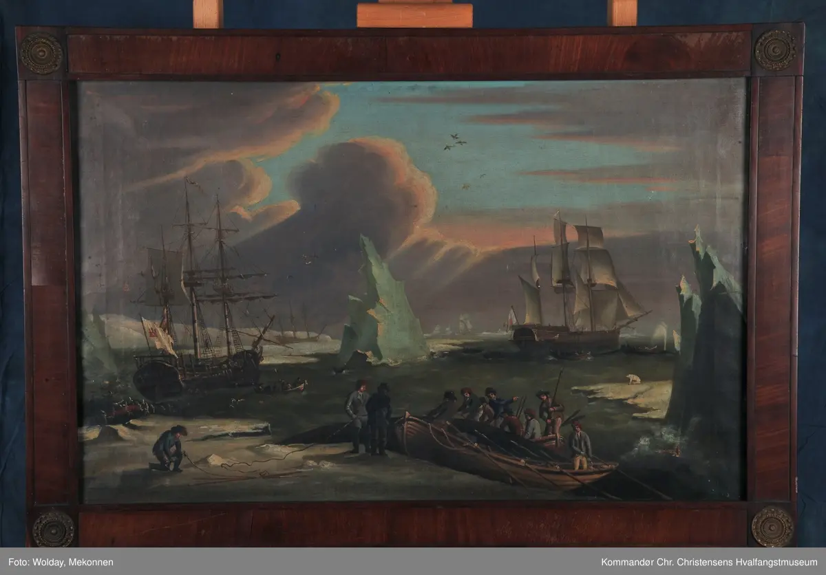 Fangstscene fra Nordishavet