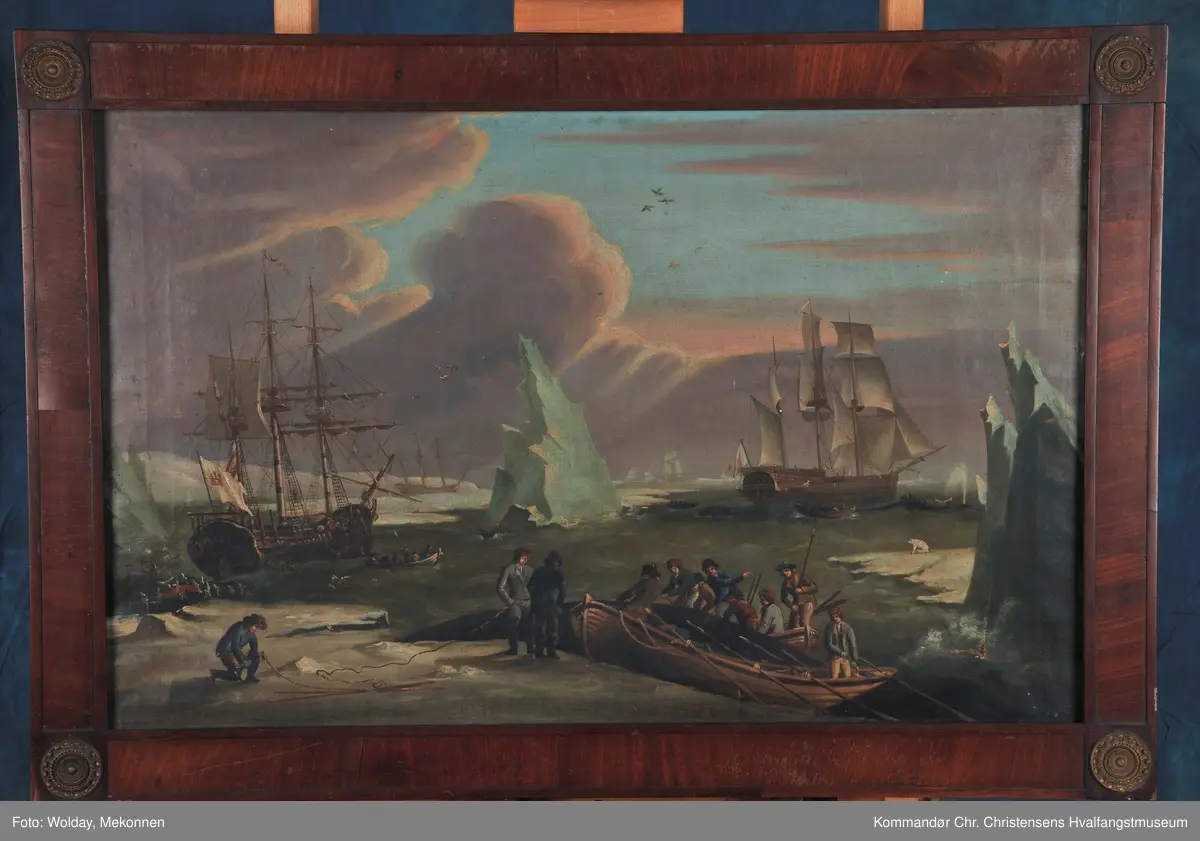 Fangstscene fra Nordishavet