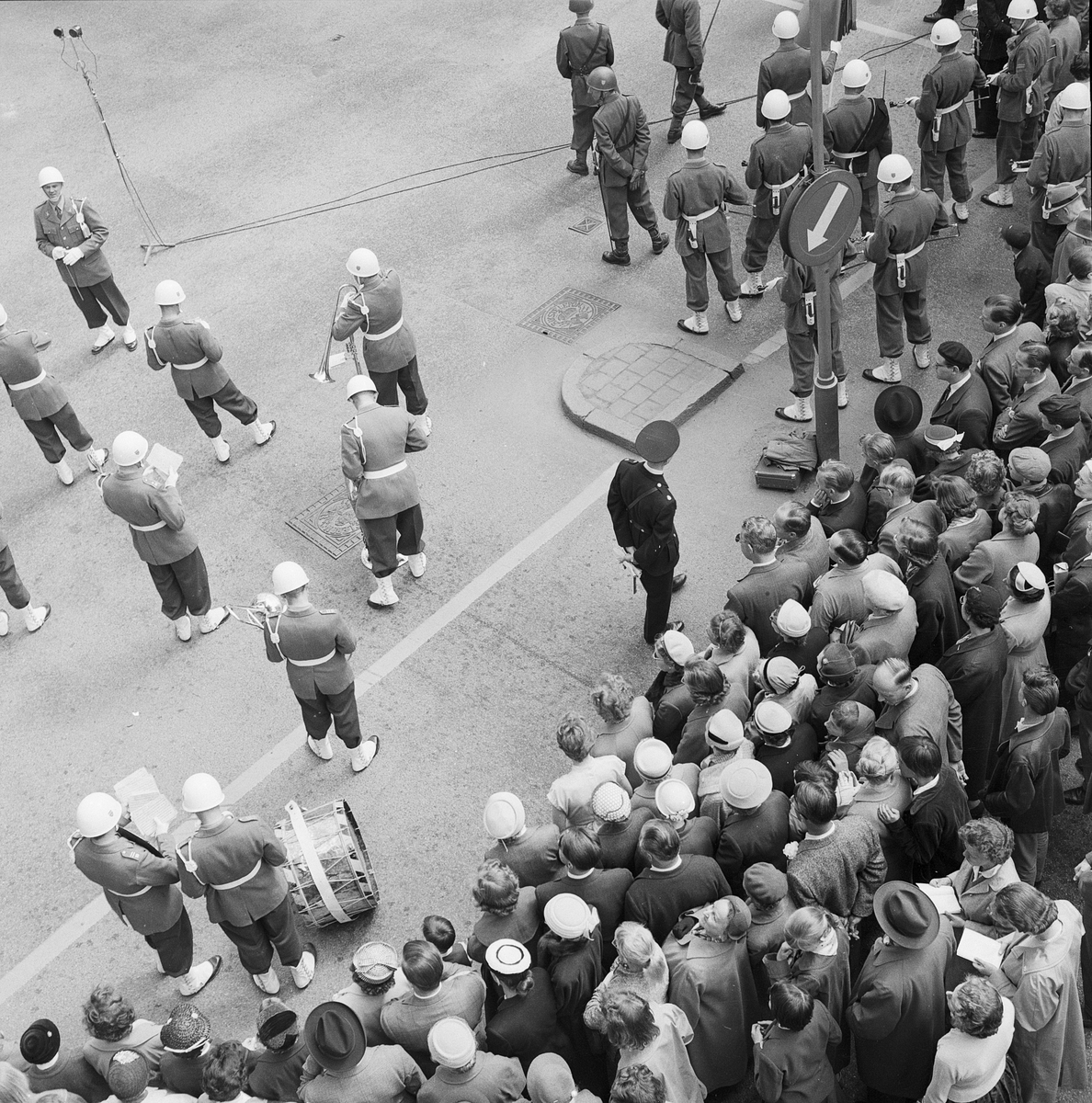 Drottning Elizabeth II på statsbesök, Stockholm 1956