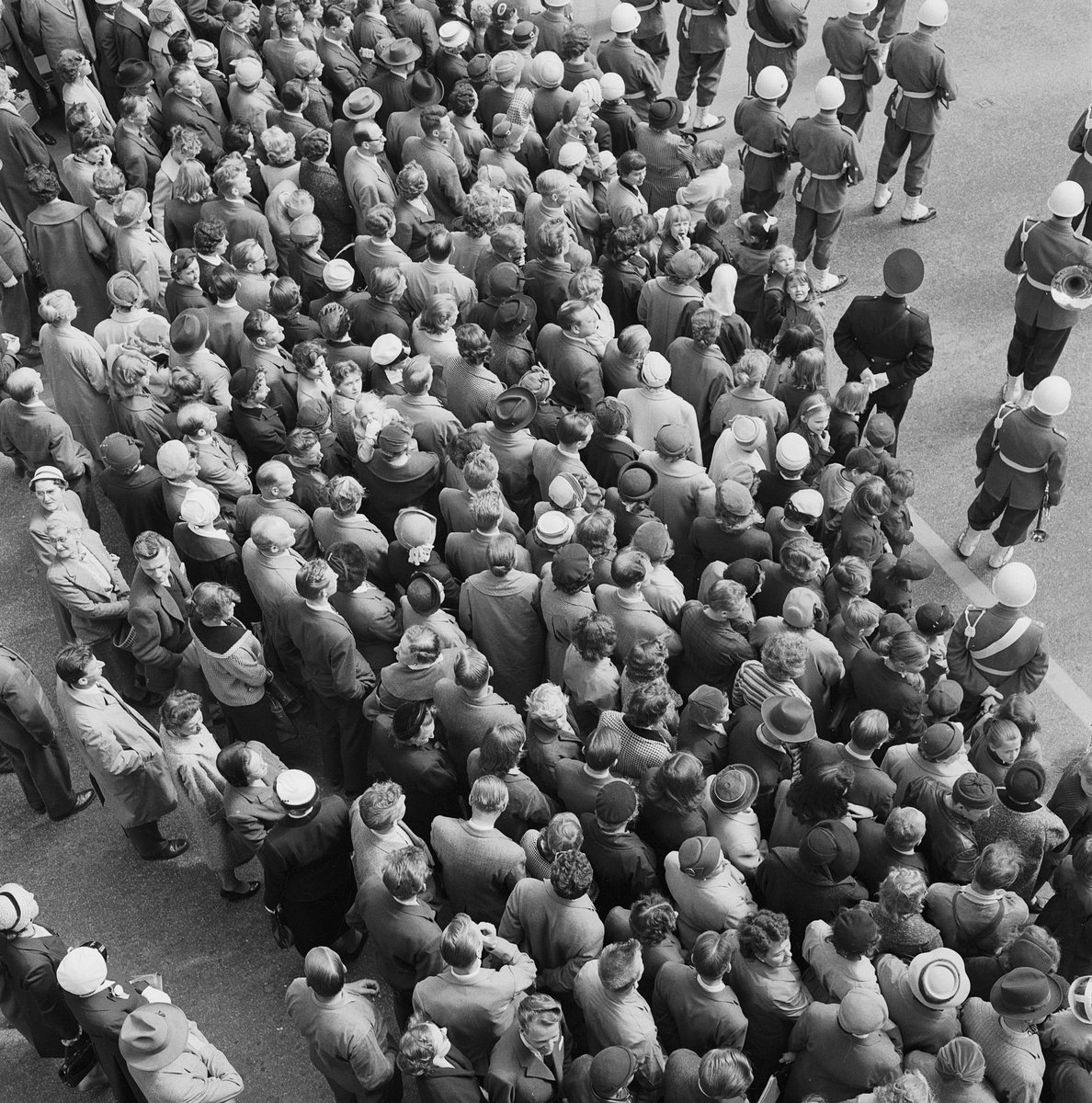 Drottning Elizabeth II på statsbesök, Stockholm 1956