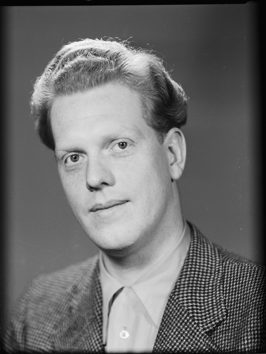 Ateljéporträtt - Tage Danielsson, Uppsala