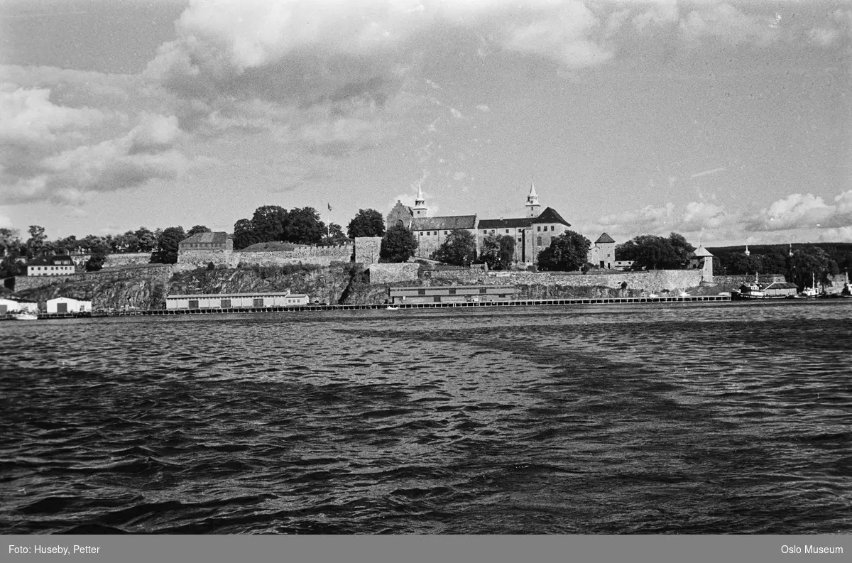 fjord, havn, havneskur, Akershus festning