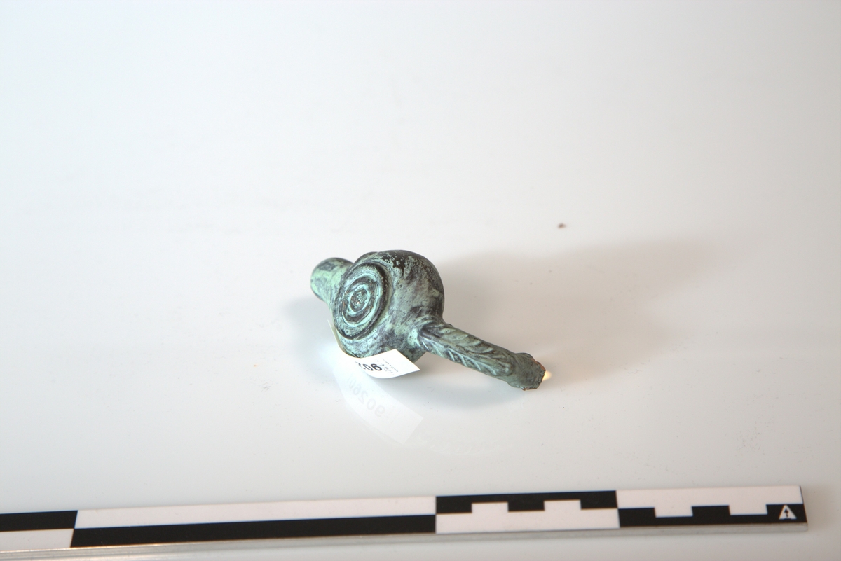 Oljelampe, terrakotta grønn