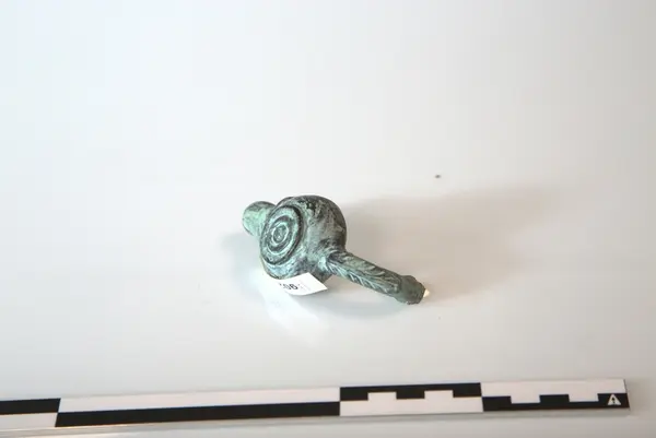 Oljelampe, terrakotta grønn