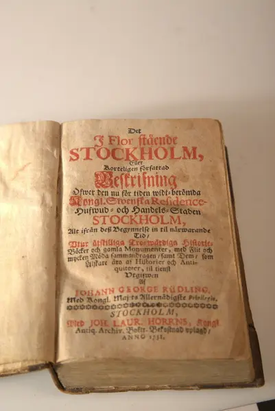 Beskrivelse av Stockholm av 1731