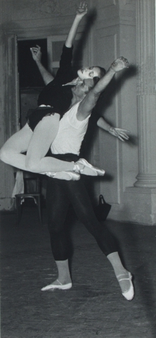 Et dansende par.