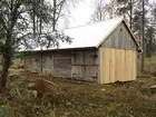 Torparladugård i byn Anglaskruv, Korsberga socken i Vetlanda kommun. Efter utförd renovering.