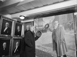 Harald Hals II og Christian Krohg.