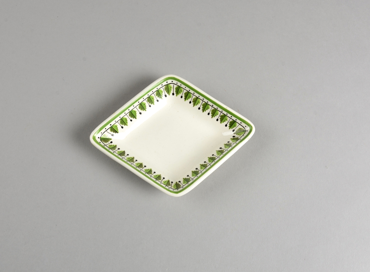 Bord av stiliserte blader