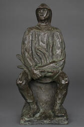 Gjeddefiskeren [Bronseskulptur]