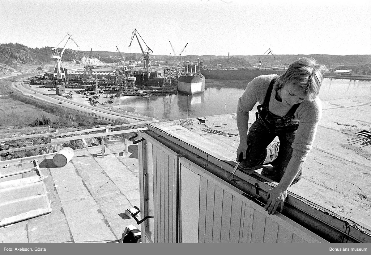 Reportage Uddevallavarvet/Arbetet