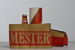 Flaske med emballasje