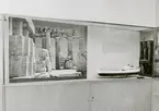 Utställning i rederisalen 1967. Fartygsmodell av THULELAND.
