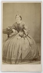 Kabinettsfotografi - Edla Petersson, Uppsala