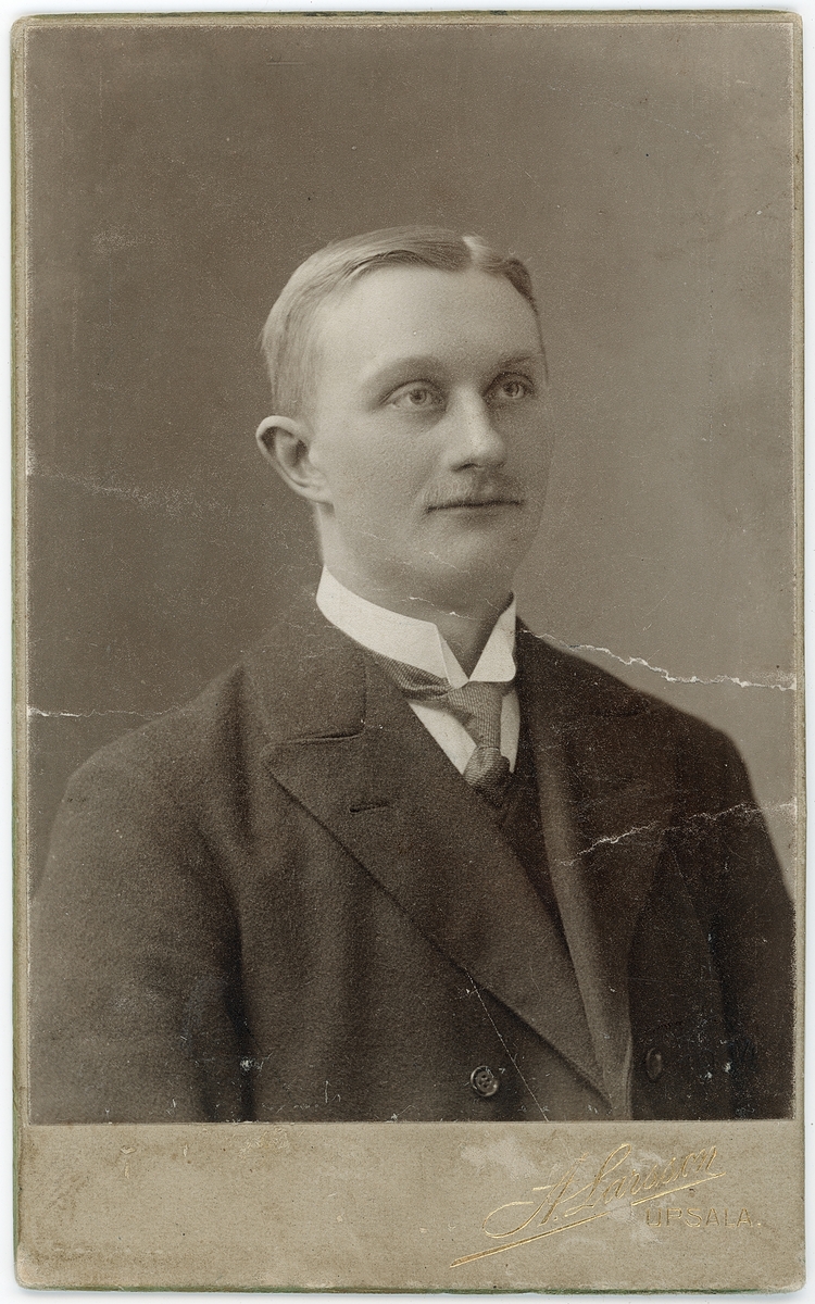 Kabinettsfotografi - Edvard Lundin, Uppsala 1914