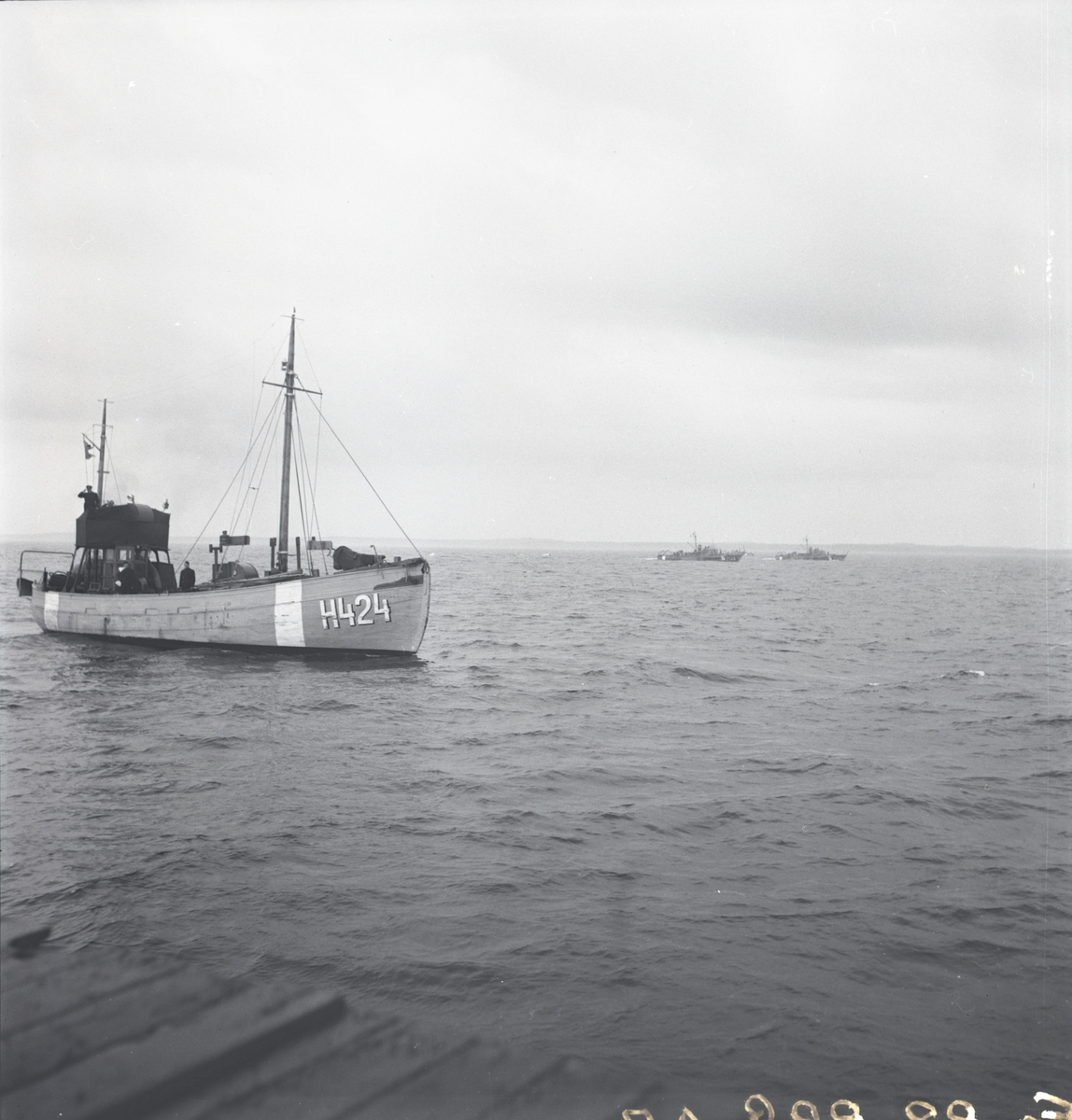 Hjälpvedettbåten H424.