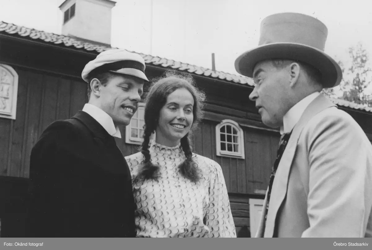 Skådespelare i en pjäs