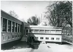 Västerås, Stadsparken.
Stadsparkspaviljongen färdigbyggd. 1930-tal.