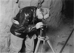 Gravimetrisk måling i Løkkengruva.