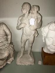 Carl Larsson, fristående nakenstudie [Skulptur]