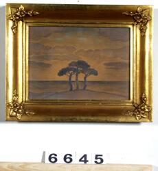 De tre träden [Målning]