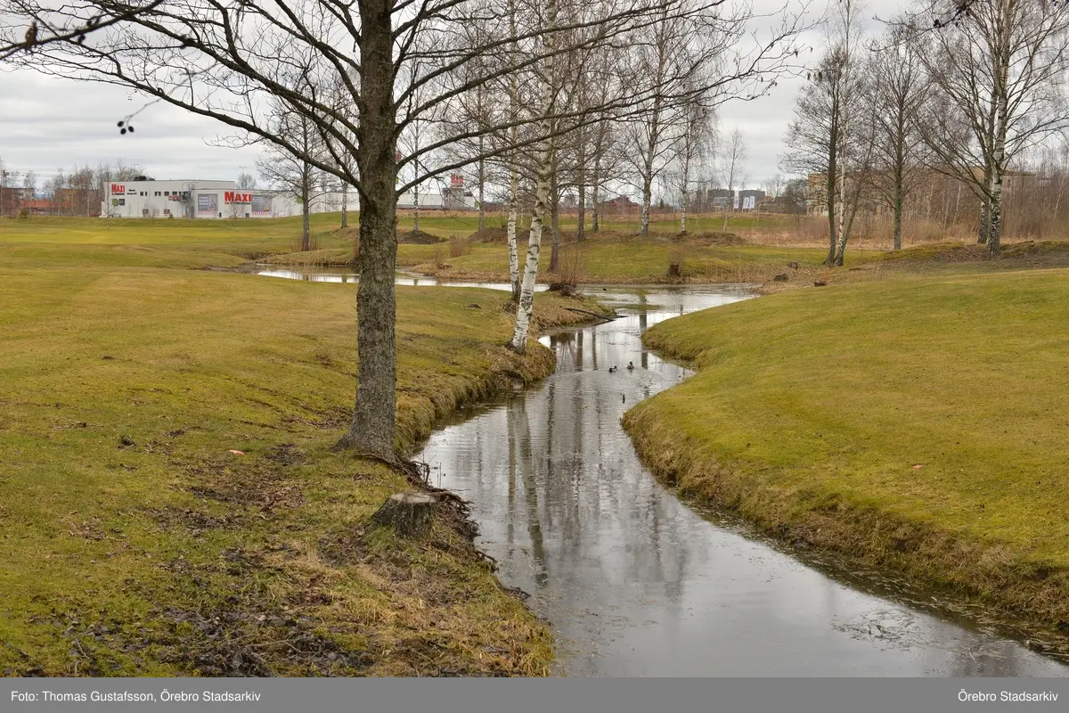 Bäck vid Örebro frisbeegolfbana