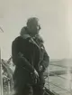 Fotografi från svenska undsättningsexpeditionen 1928. Motiv av Einar Lundborg ombord på skepp.
