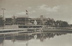 Stockholmsutställningen 1930. Huvudrestaurangen.