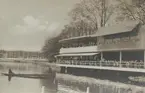 Fotografi från Stockholmsutställningen 1930. Motiv av restaurang 