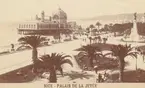 Fotografi från Albin Ahrenbergs resa till Grönland 1929. Motiv av Palais de la Jetée i Nice, Frankrike.