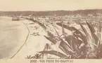 Fotografi från Albin Ahrenbergs resa till Grönland 1929. Motiv av Vue Prise du Chateau i Nice, Frankrike.