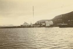 Green Harbor i Grönfjorden på Svalbard.