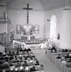 Persnäs kyrka 9/8 1960 med anledning av återinvigning 14/8 1960.