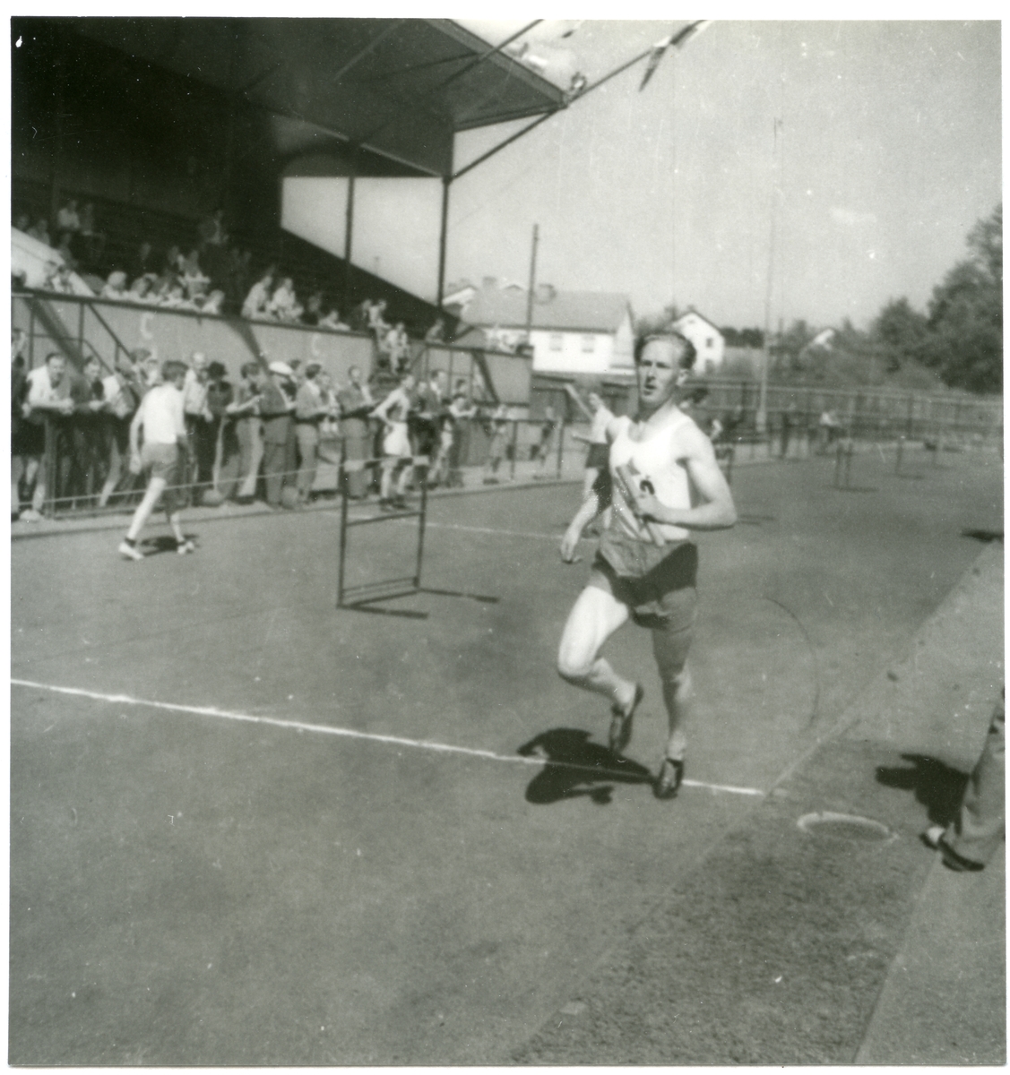 Västerås, Arosvallen.
Stafettlöpning, 1946.