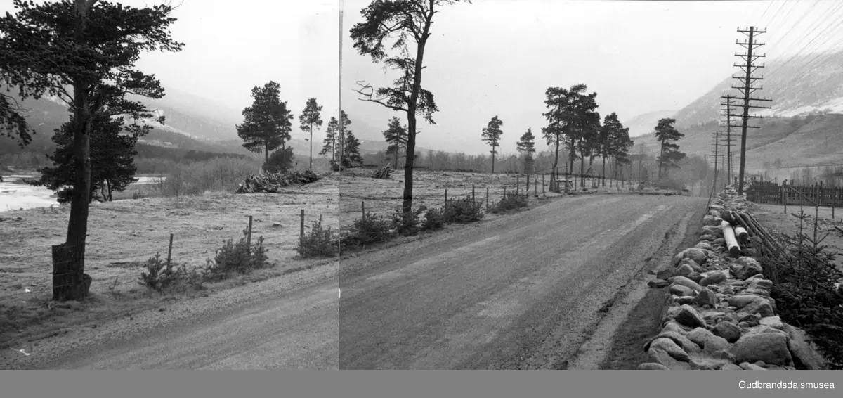 Tomta for Dovre Bensin & Service (Caltex, senere Texaco/yX) er ferdig ryddet våren 1960. Bygging av stasjonen startet påsken 1960.