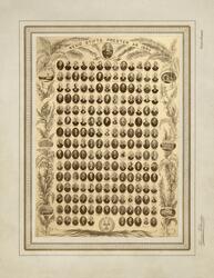 Överst text: "Wexiö Stifts Prester År 1890", följt av foton 