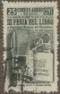 Frimärke ur Gösta Bodmans filatelistiska motivsamling, påbörjad 1950. Frimärke från Mexiko, 1944. Motiv av Mikrofon, Bok och Kamera 