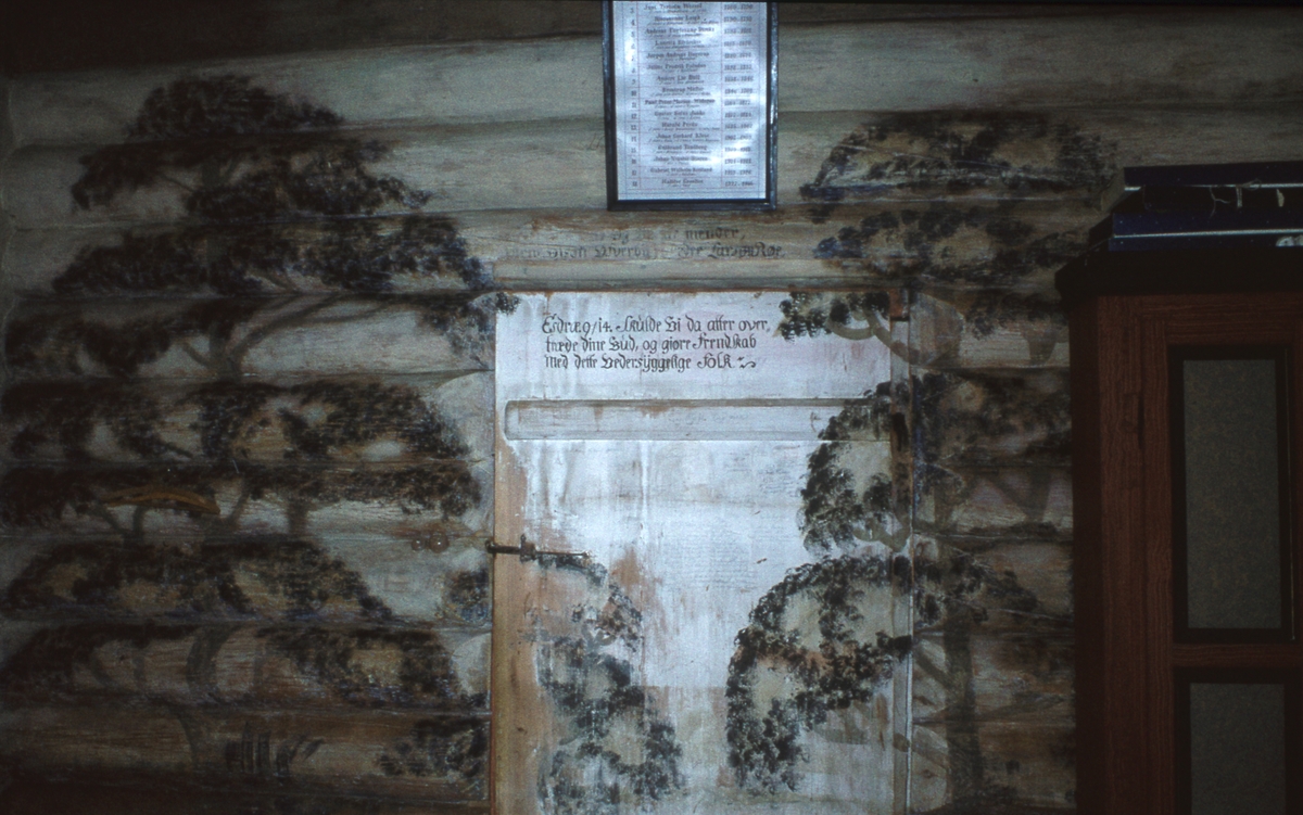 Interiør Tylldalen kirke 1977