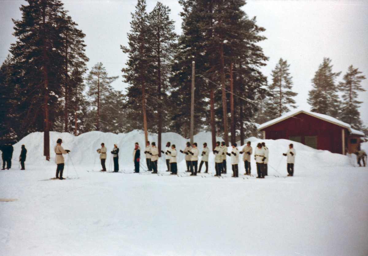 Vinterutbildning med FBU i Skaraborg på tidigt 1980-tal.