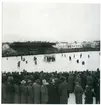 Västerås. 
Bandy på Arosvallen, 1947.