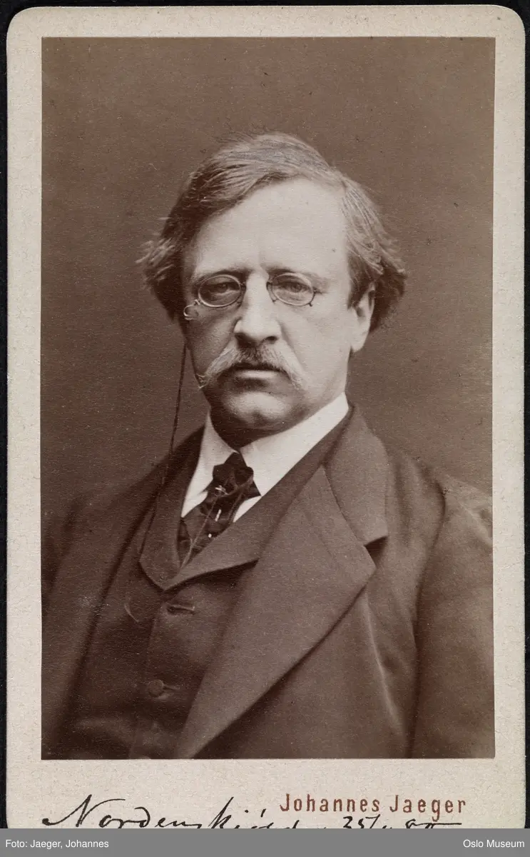 portrett, mann, polarforsker, professor, brystbilde