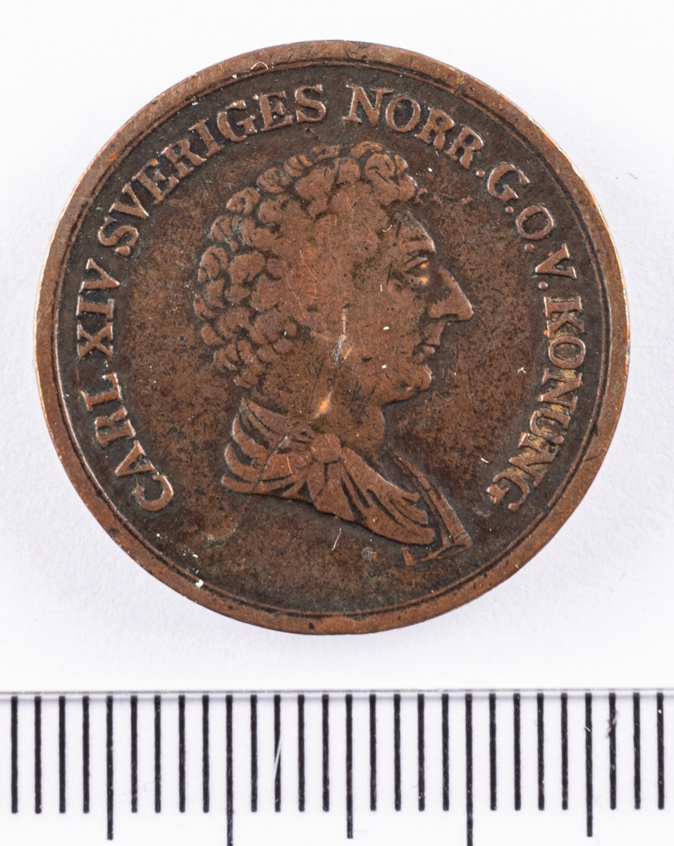 Mynt, Sverige,  2/3 skilling banco, 1836.