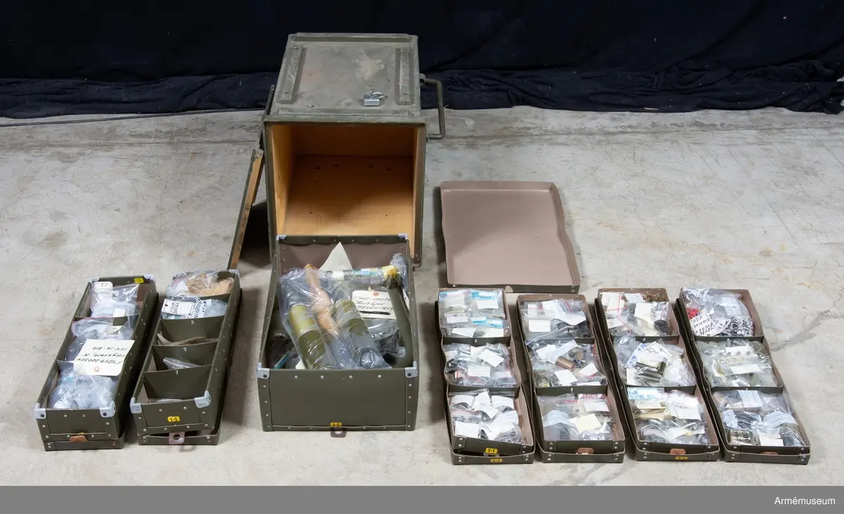 Resdelssats 2 för mc 255, 355 A, 356 A, kolli 1 (7). M8650-205510.